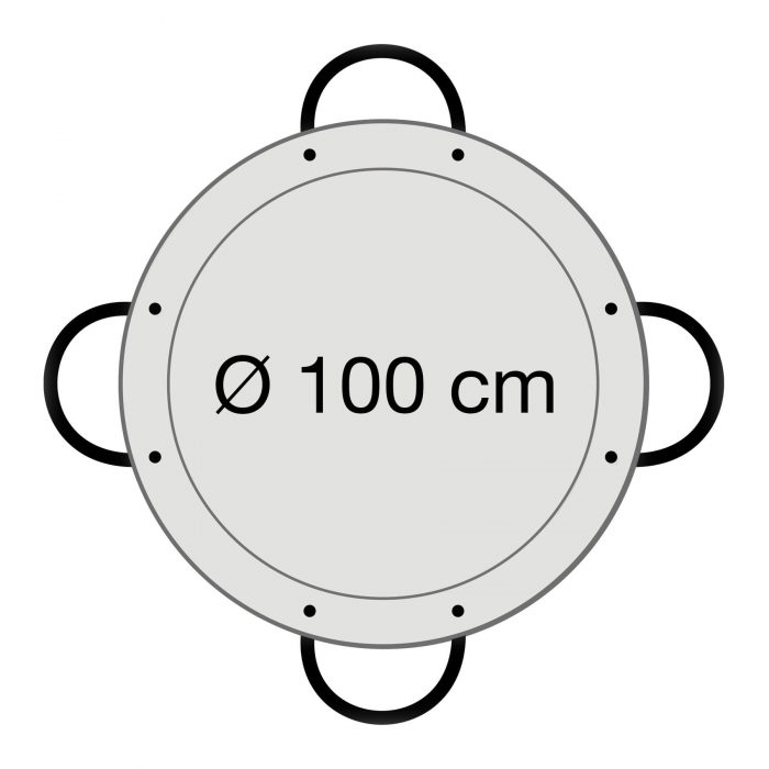Paellapfanne-100cm-PFSP