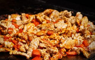 BBQ-Schweinegeschnetzeltes